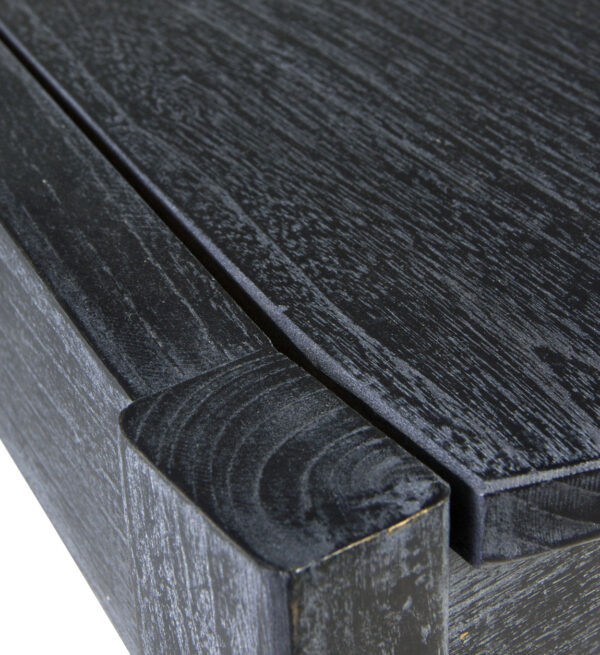 Silla arco negra blanqueada 50*50*70