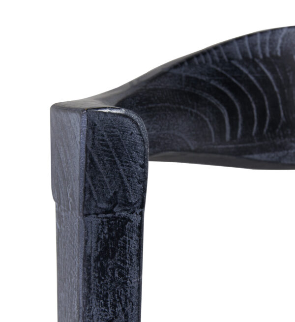 Silla arco negra blanqueada 50*50*70
