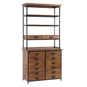 Librería toronto 8+2 cajones 4 huecos 100*45*200 Librería toronto 8+2 cajones 4 huecos 100*45*200
