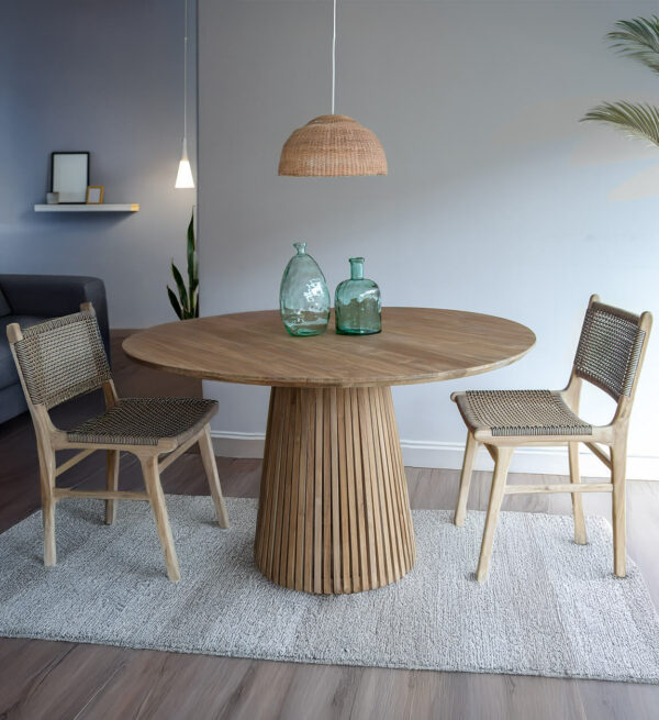 Mesa comedor rena teka 130ø*78