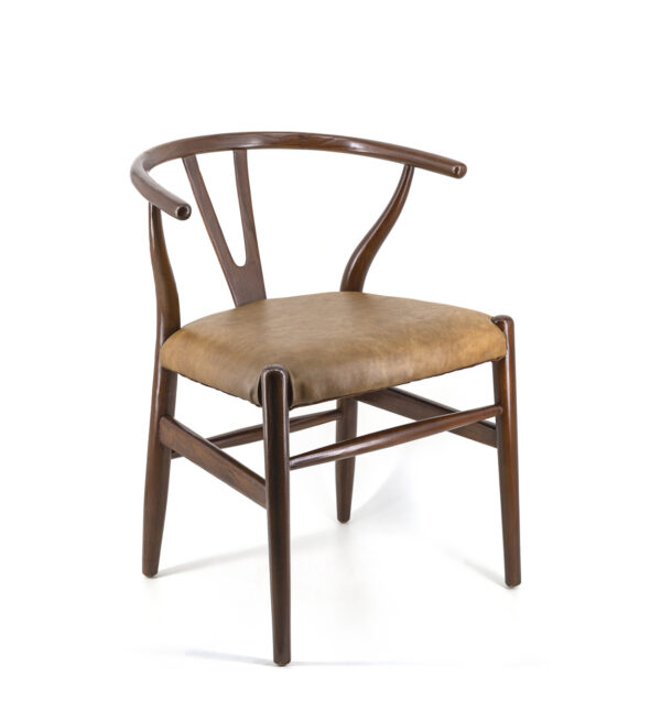 Silla camel piel 50*50*73