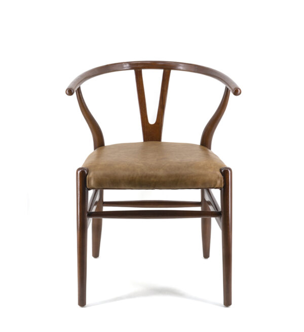 Silla camel piel 50*50*73