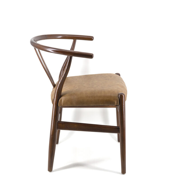 Silla camel piel 50*50*73