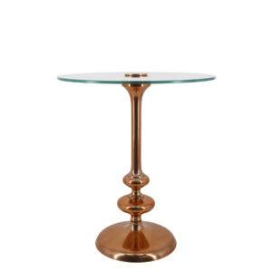 Mesita auxiliar malta con cristal 50*50*56 Mesita auxiliar malta con cristal 50*50*56