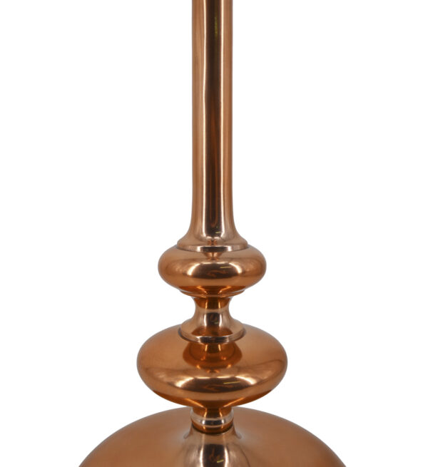 Mesita auxiliar malta con cristal 50*50*56