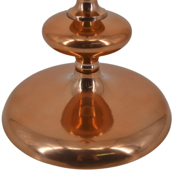Mesita auxiliar malta con cristal 50*50*56