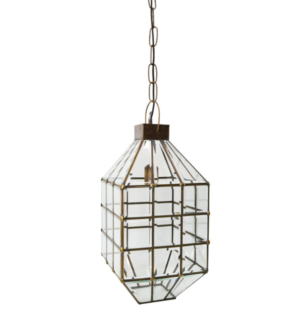 Lámpara bisel farol 22*22*45