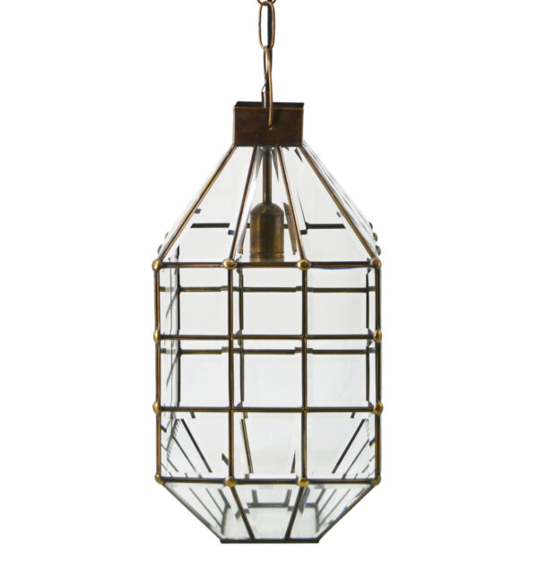Lámpara bisel farol 22*22*45