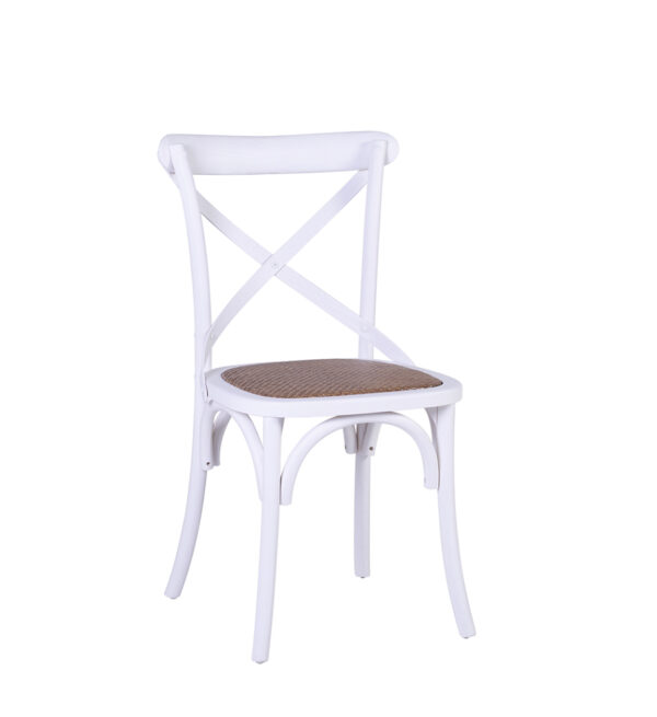 Silla paris cruz blanca 50*55*89