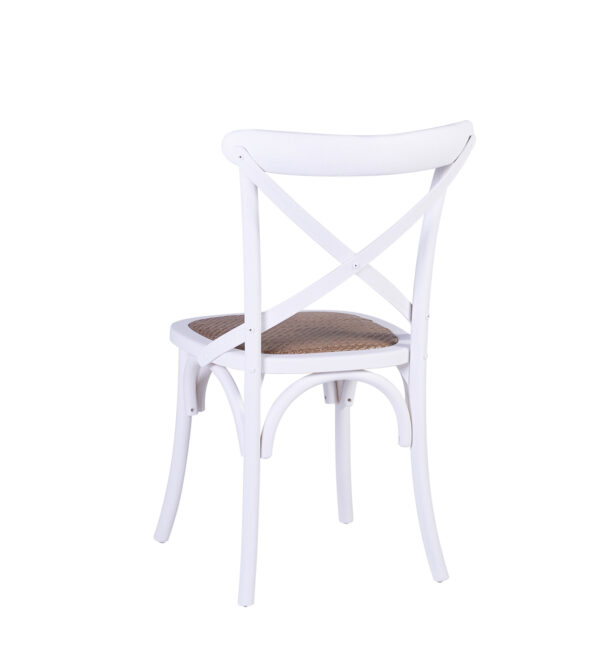 Silla paris cruz blanca 50*55*89