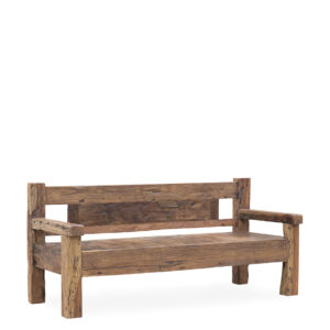 Banco madera reciclada via tren 208*80*95 Banco madera reciclada via tren 208*80*95