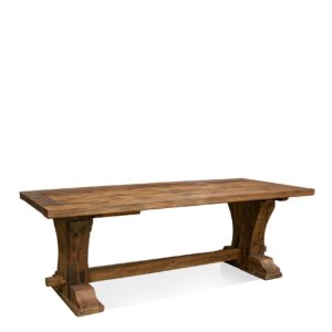 Mesa madera reciclada via tren 220*100*77 Mesa madera reciclada via tren 220*100*77