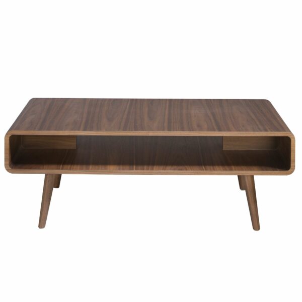 Mesa centro rectangular nogal