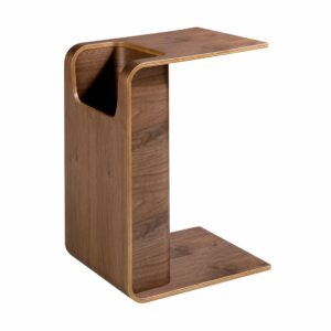 Mesa rincón rectangular nogal Mesa rincón rectangular nogal