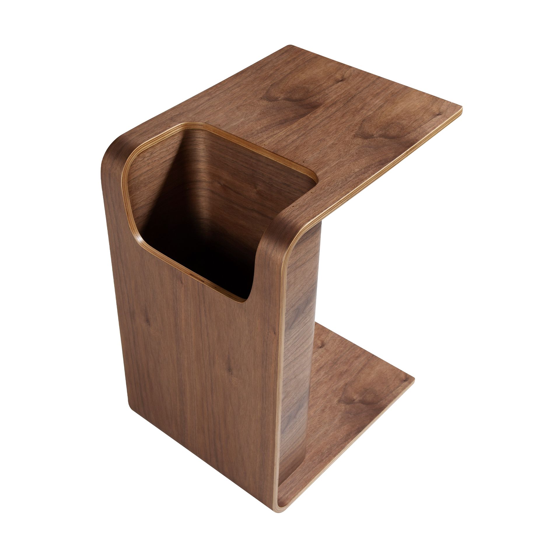 Mesa rincón rectangular nogal Mesa rincón rectangular nogal