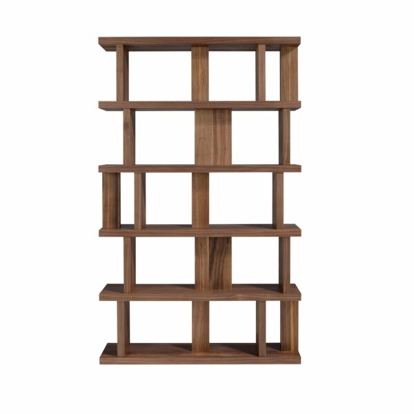 Estantería madera nogal