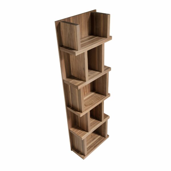Estantería madera nogal