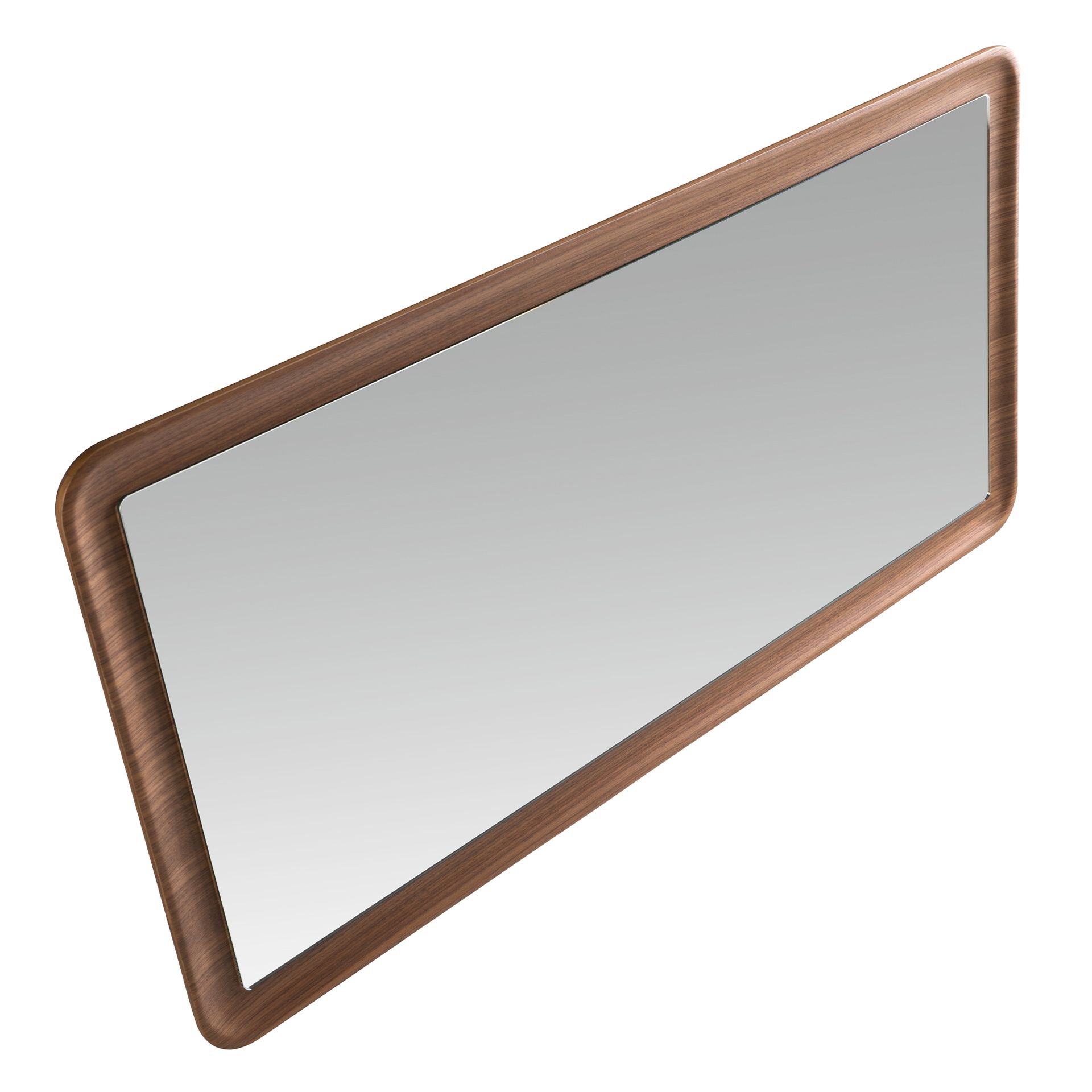 Espejo pared rectangular nogal Espejo pared rectangular nogal