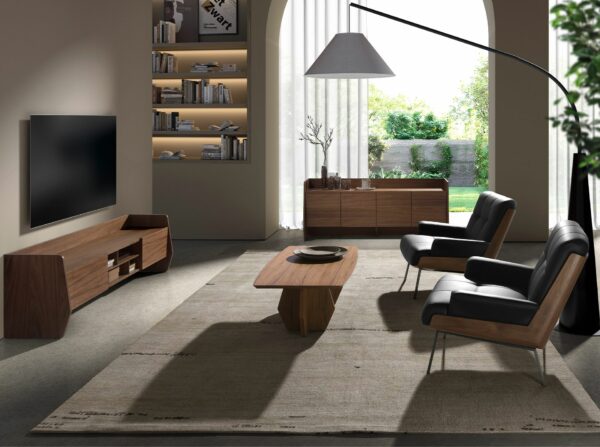 Mueble TV nogal