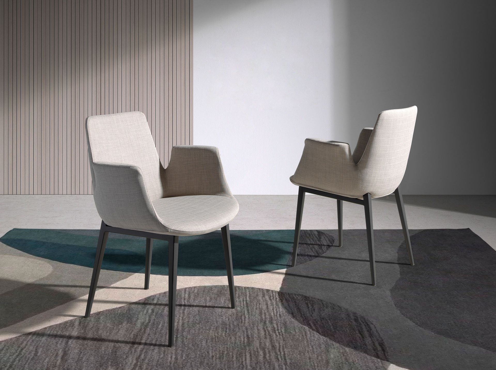 Silla tela gris Silla tela gris