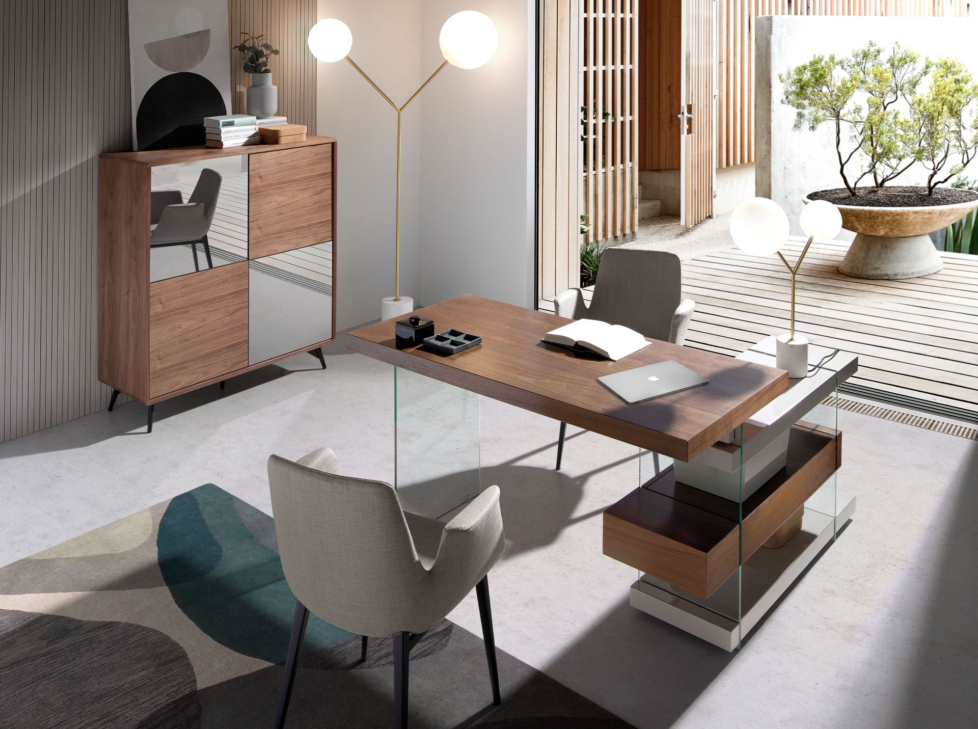 Silla tela gris Silla tela gris