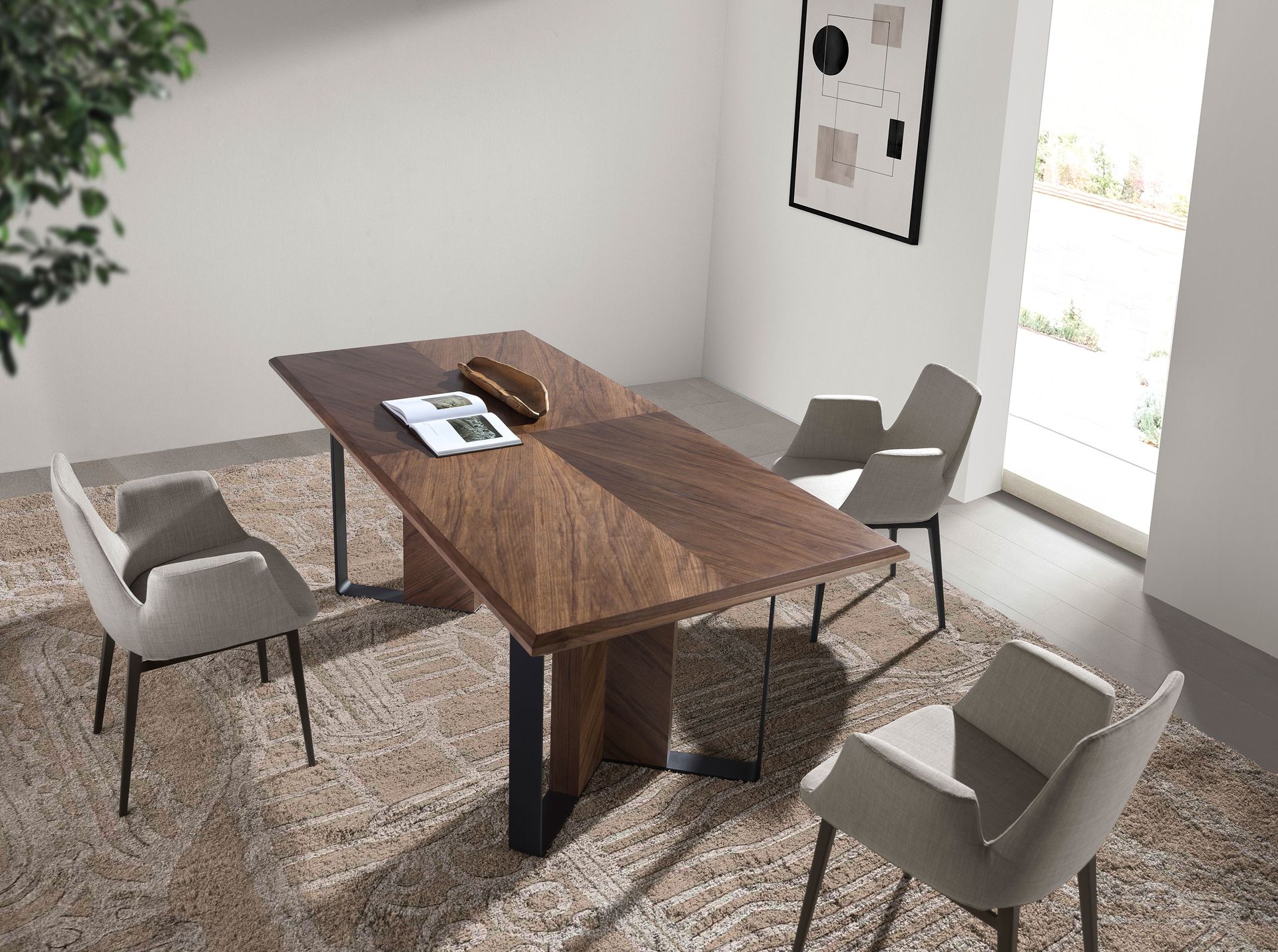 Silla tela gris Silla tela gris