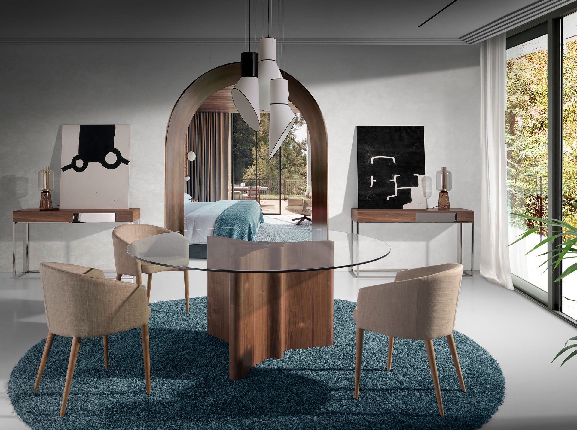 Silla tela beige Silla tela beige