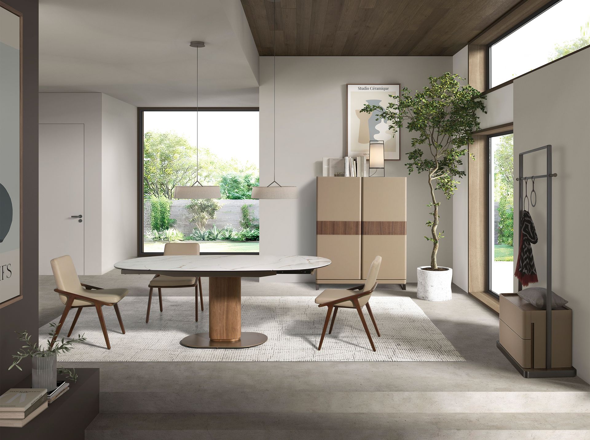 Silla polipiel visón Silla polipiel visón