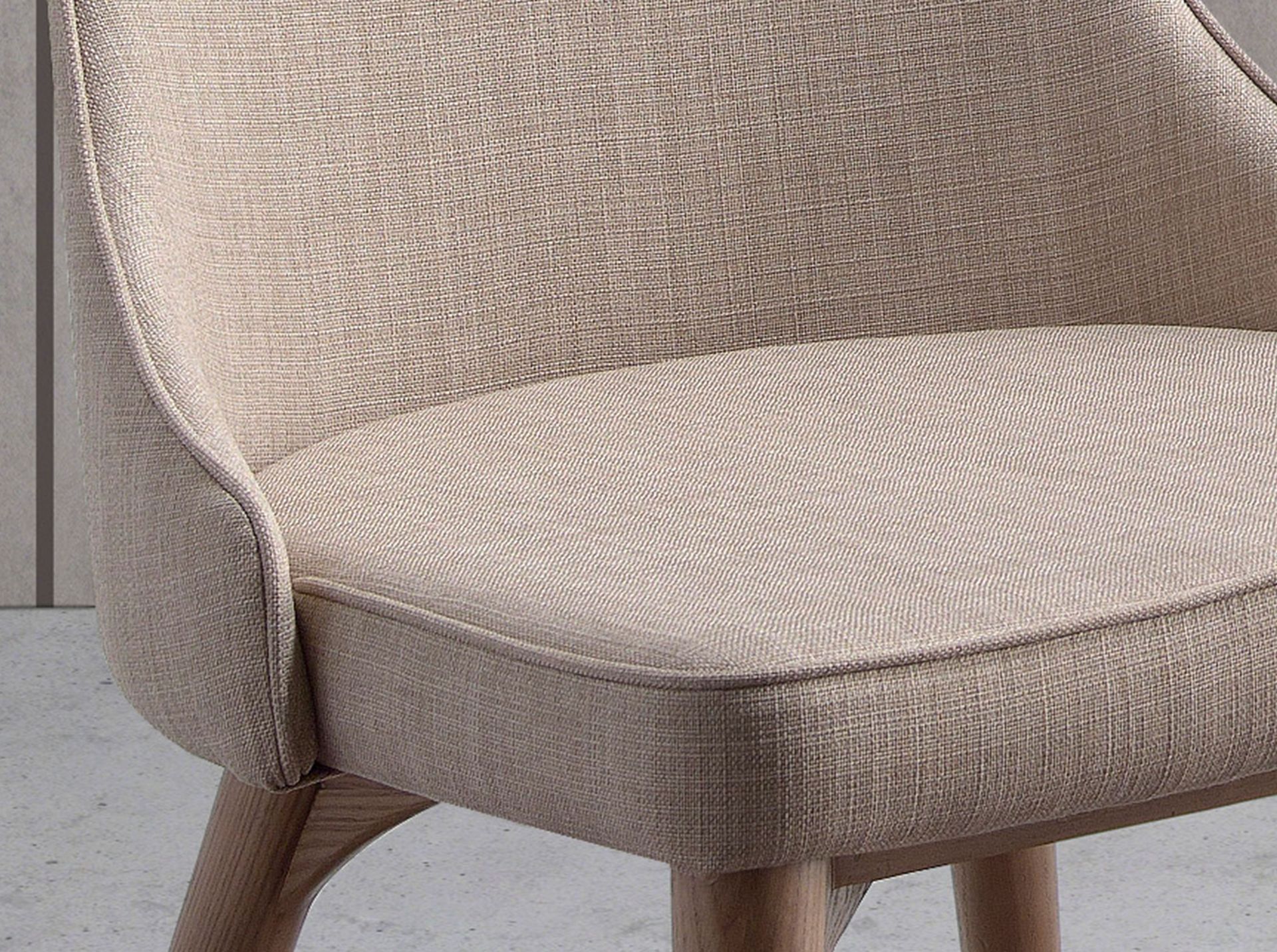 Silla tela marrón Silla tela marrón