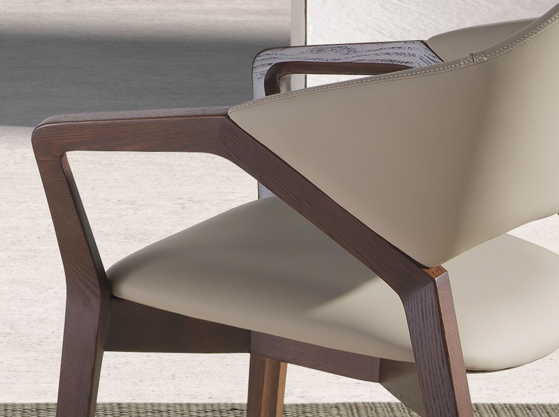 Silla polipiel visón Silla polipiel visón