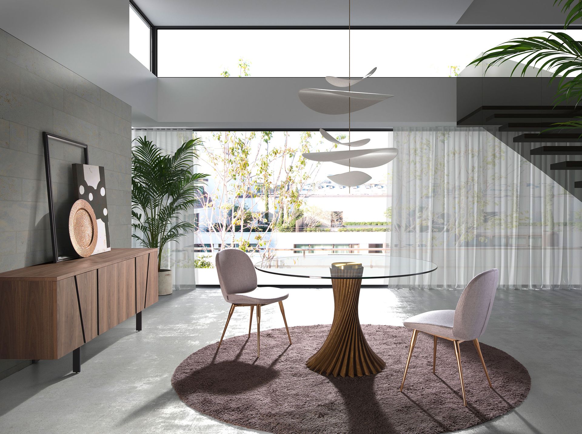 Silla tela gris Silla tela gris