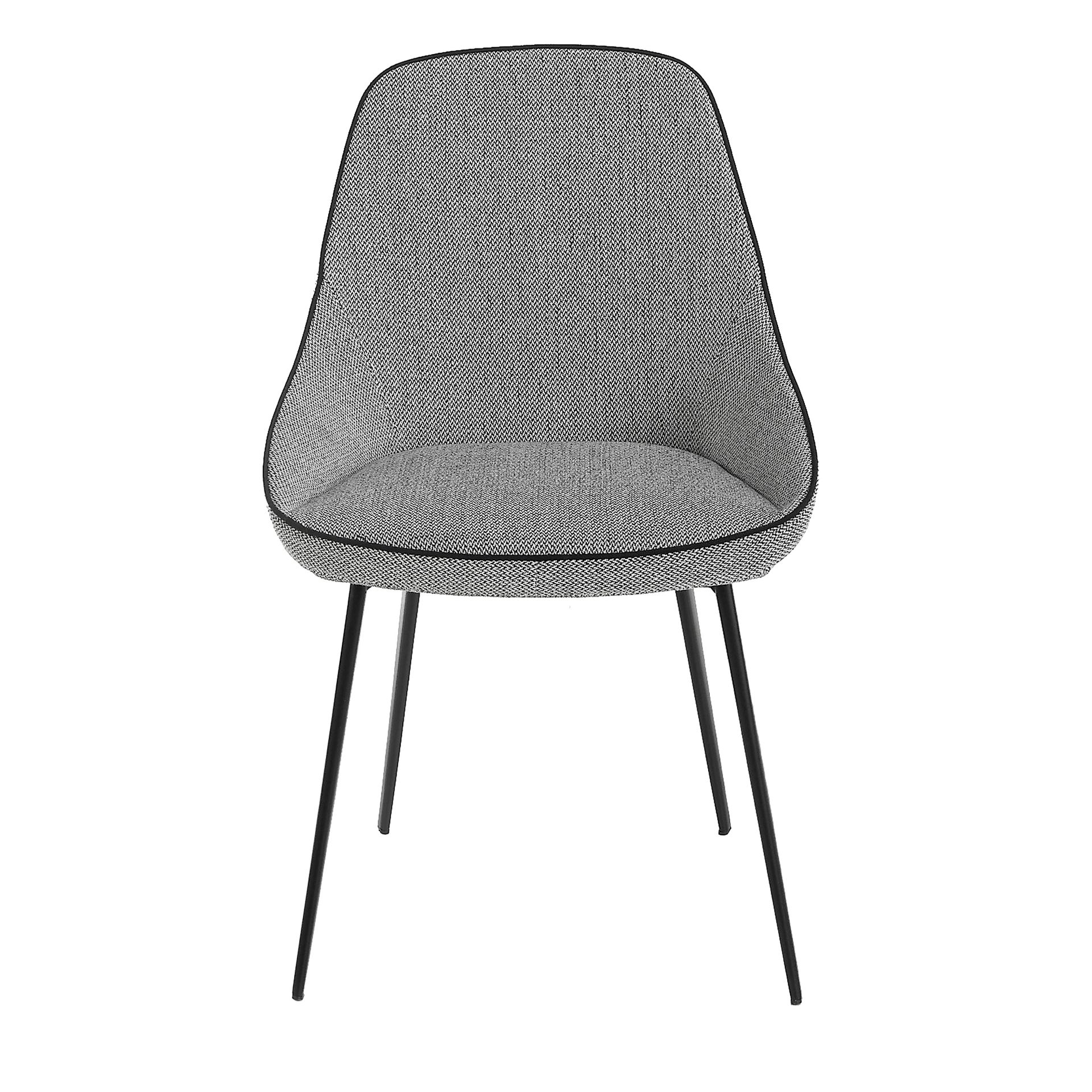 Silla tela gris Silla tela gris