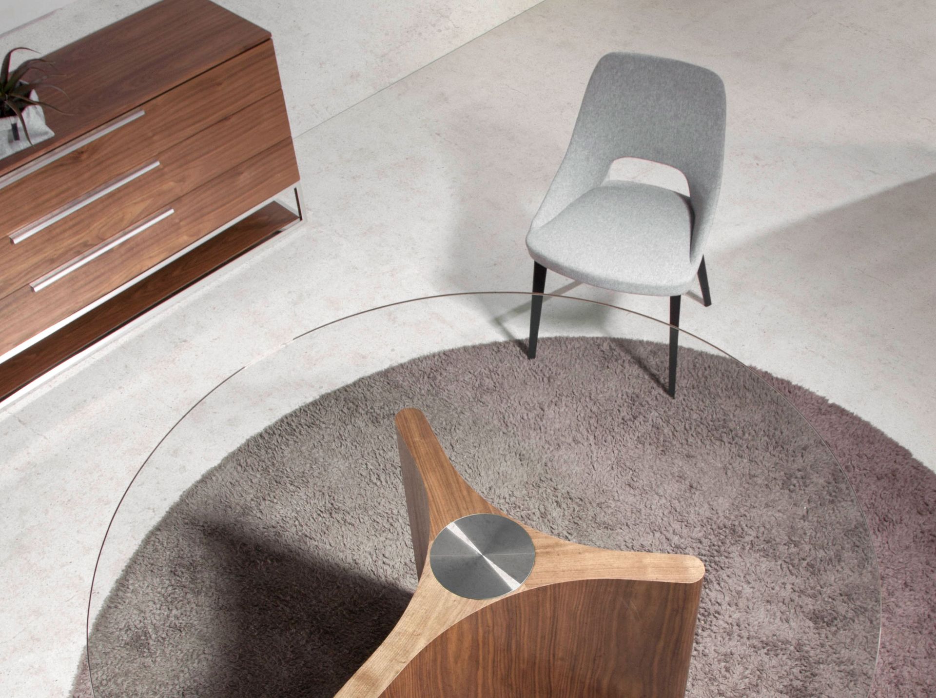 Silla tela gris Silla tela gris