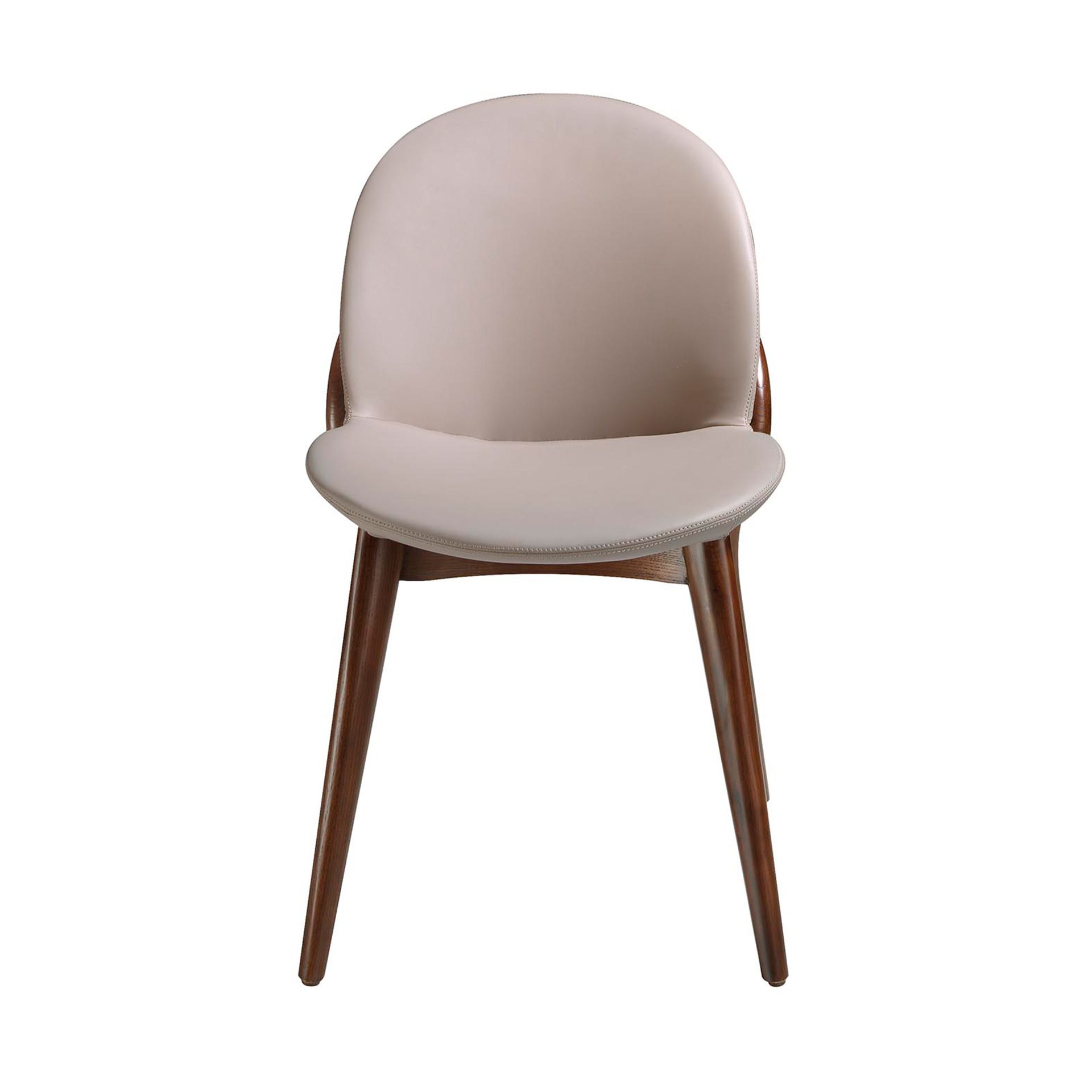 Silla polipiel visón oscuro Silla polipiel visón oscuro