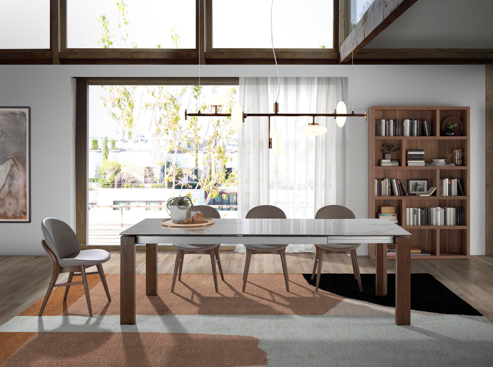 Silla polipiel visón oscuro Silla polipiel visón oscuro