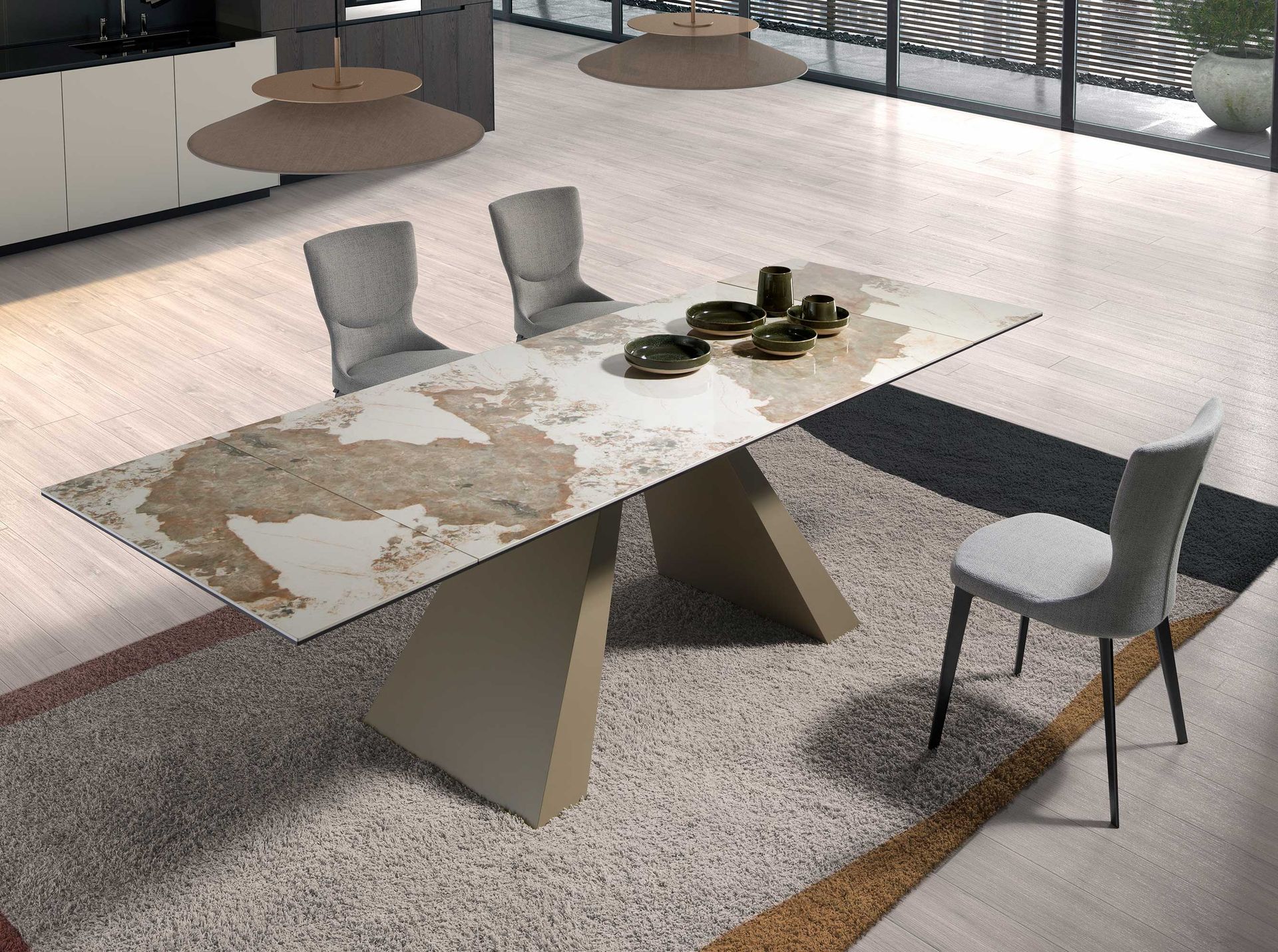 Silla tela gris Silla tela gris