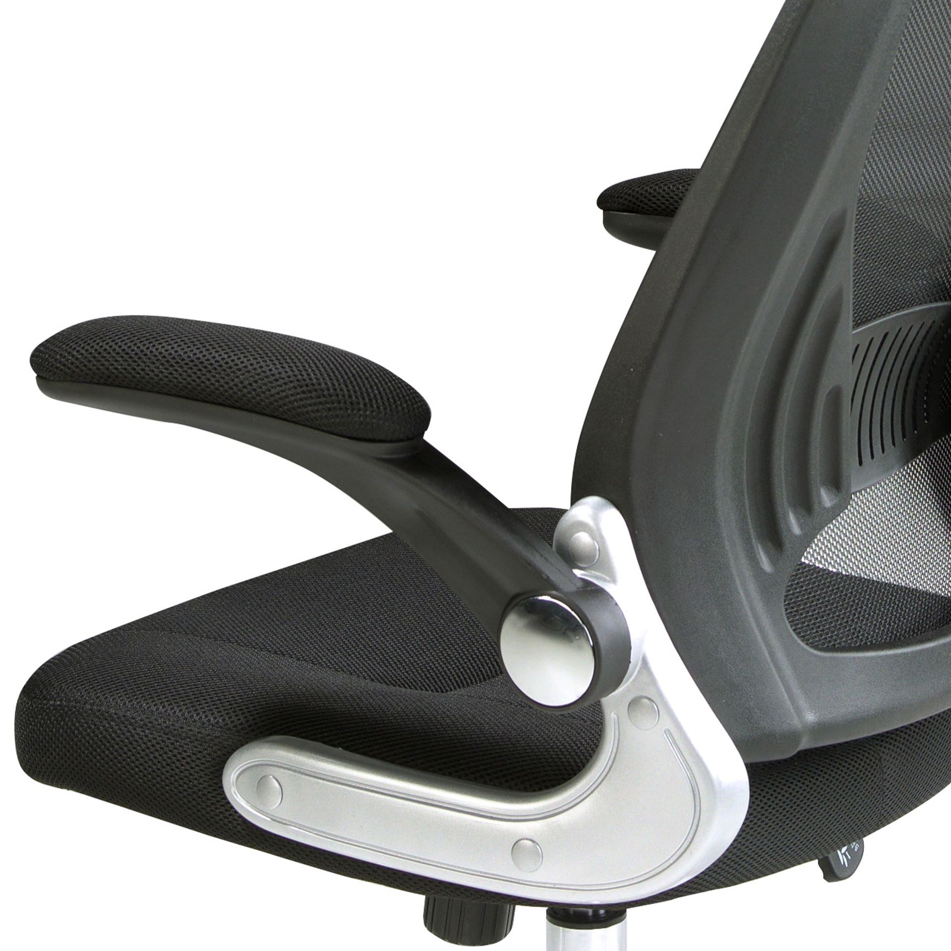 Silla oficina giratoria tela negra Silla oficina giratoria tela negra