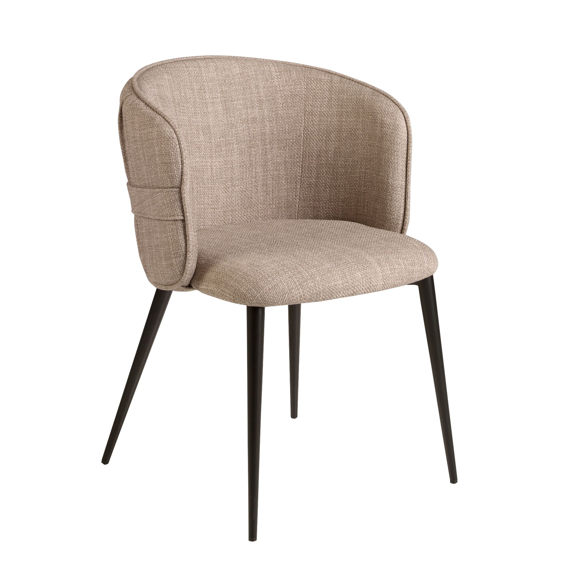 Silla tela marrón Silla tela marrón