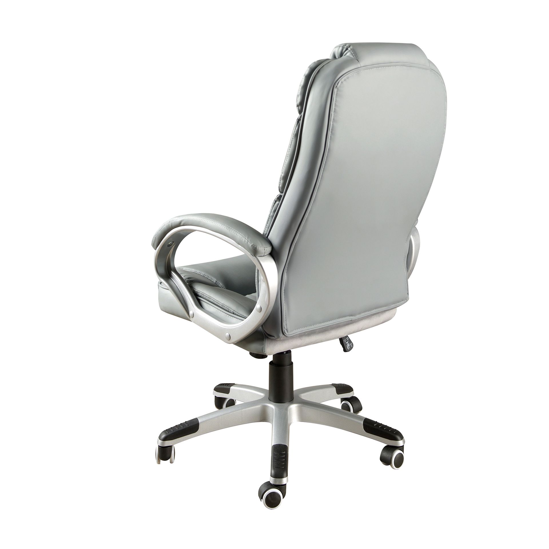 Silla oficina giratoria polipiel gris Silla oficina giratoria polipiel gris