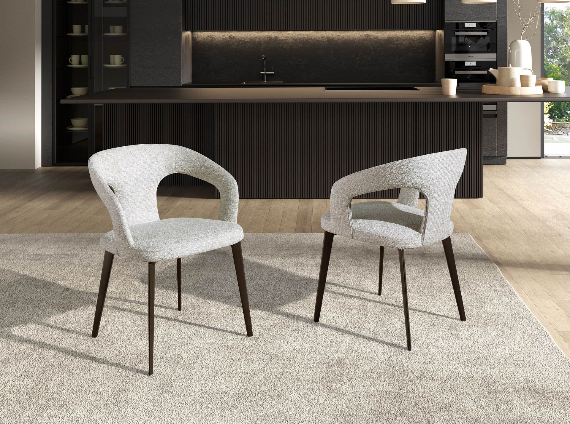 Silla tela blanco roto Silla tela blanco roto