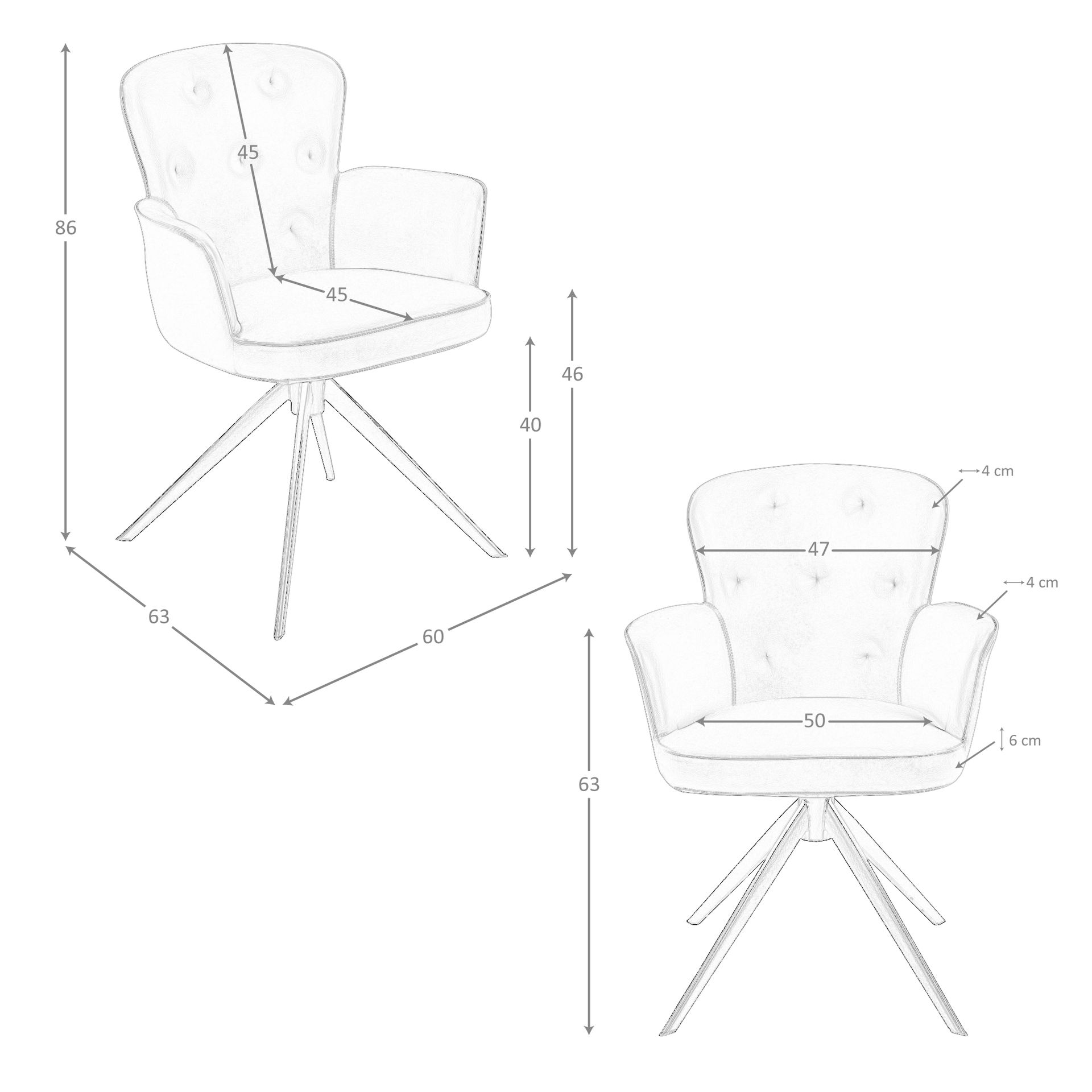 Silla giratoria polipiel verde oscuro Silla giratoria polipiel verde oscuro