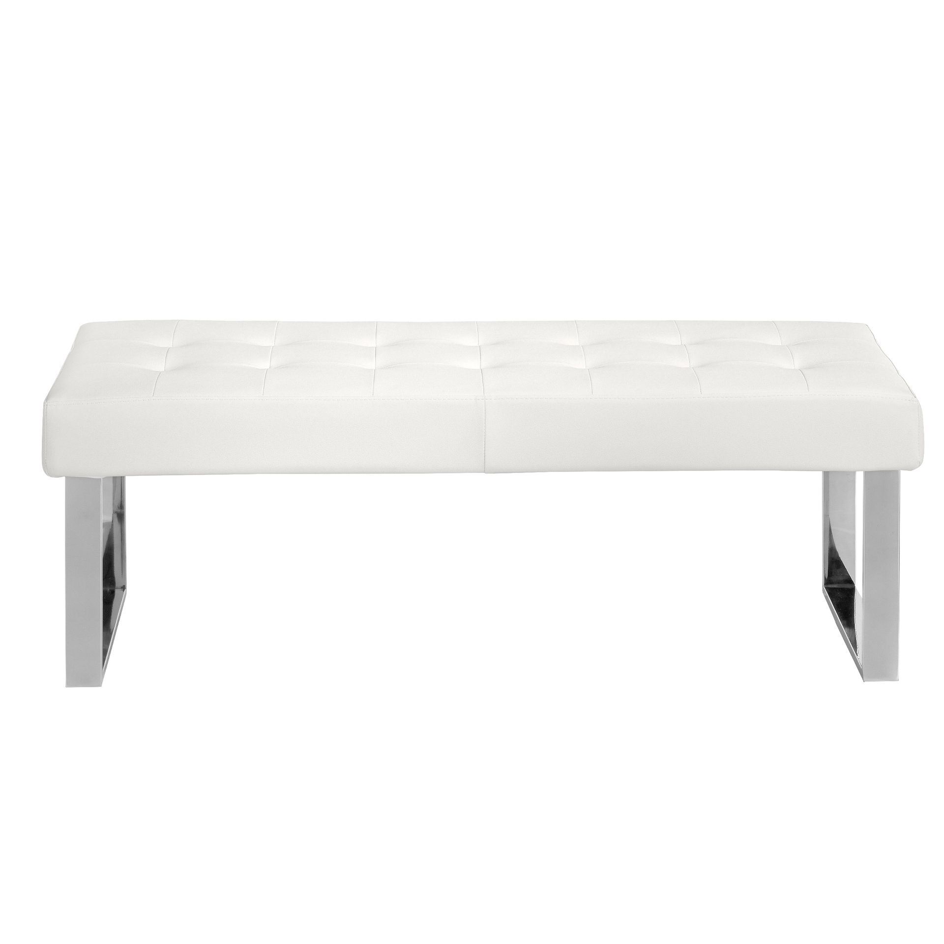 Banqueta polipiel blanco Banqueta polipiel blanco