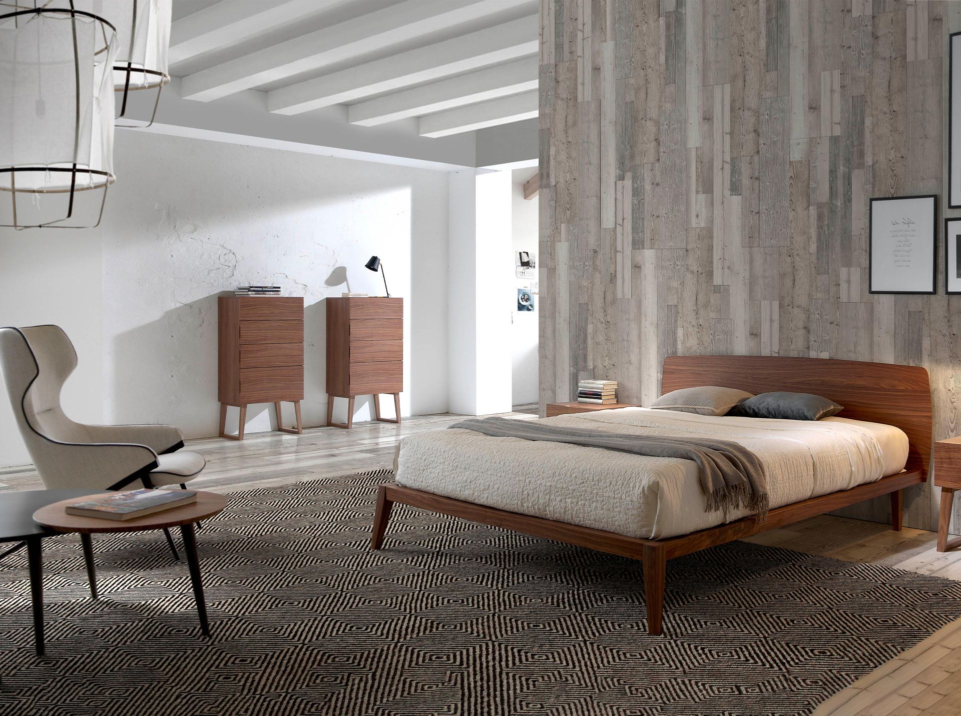 Sillón tela gris Sillón tela gris - Imagen 5