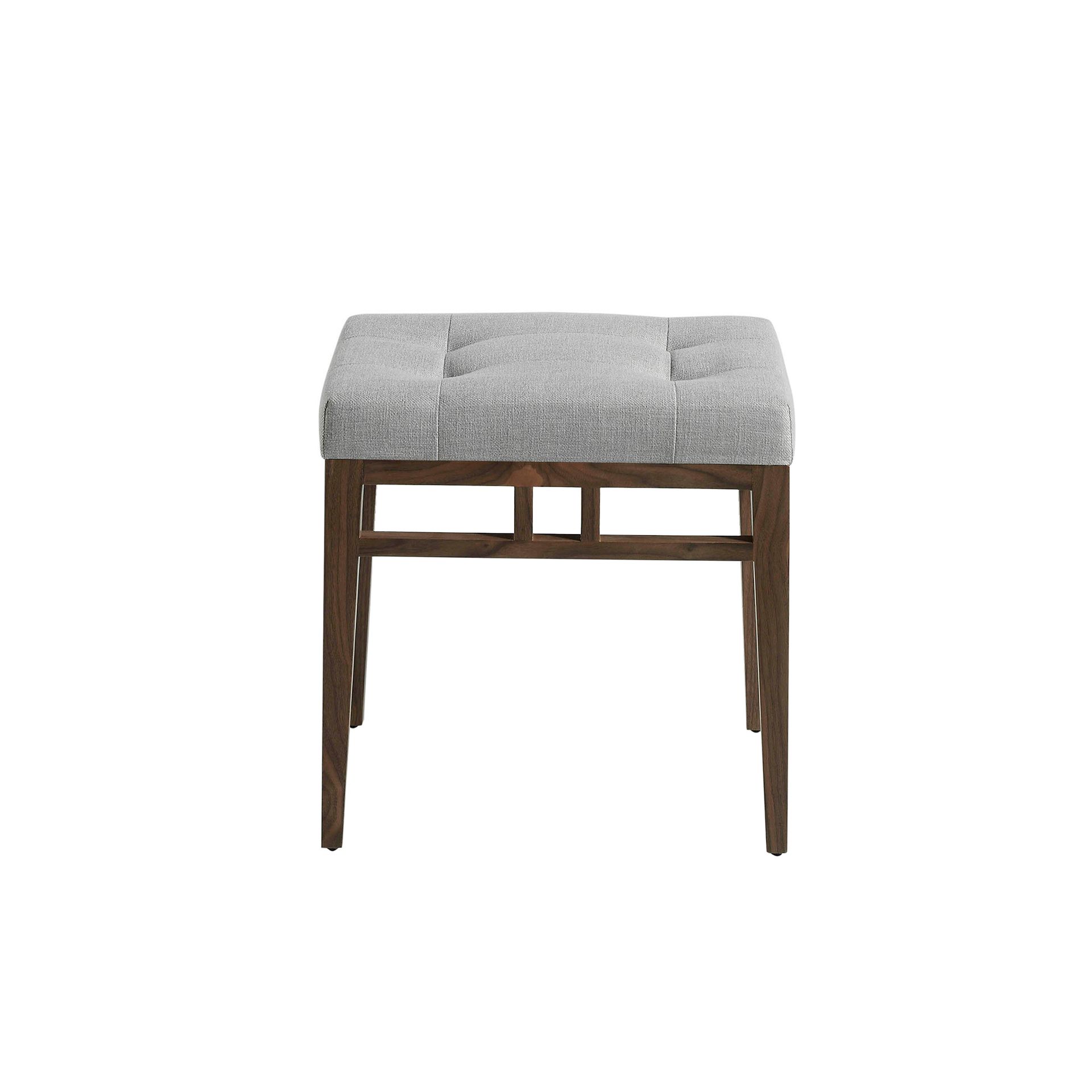 Banqueta tela gris Banqueta tela gris
