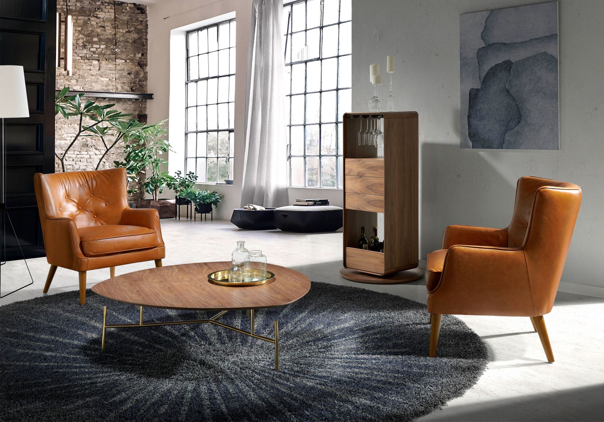 Sillón Chester piel marrón Sillón Chester piel marrón