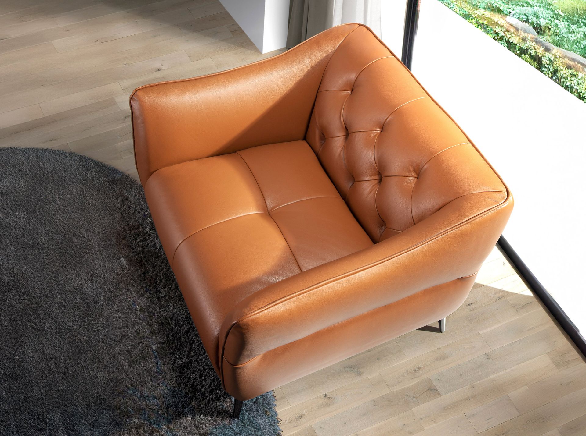 Sillón Chester piel marrón Sillón Chester piel marrón