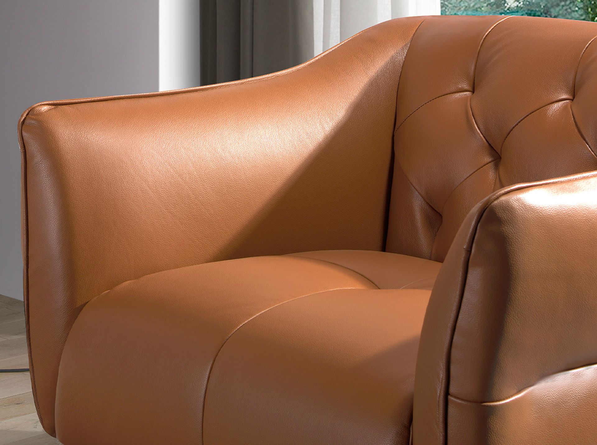 Sillón Chester piel marrón Sillón Chester piel marrón