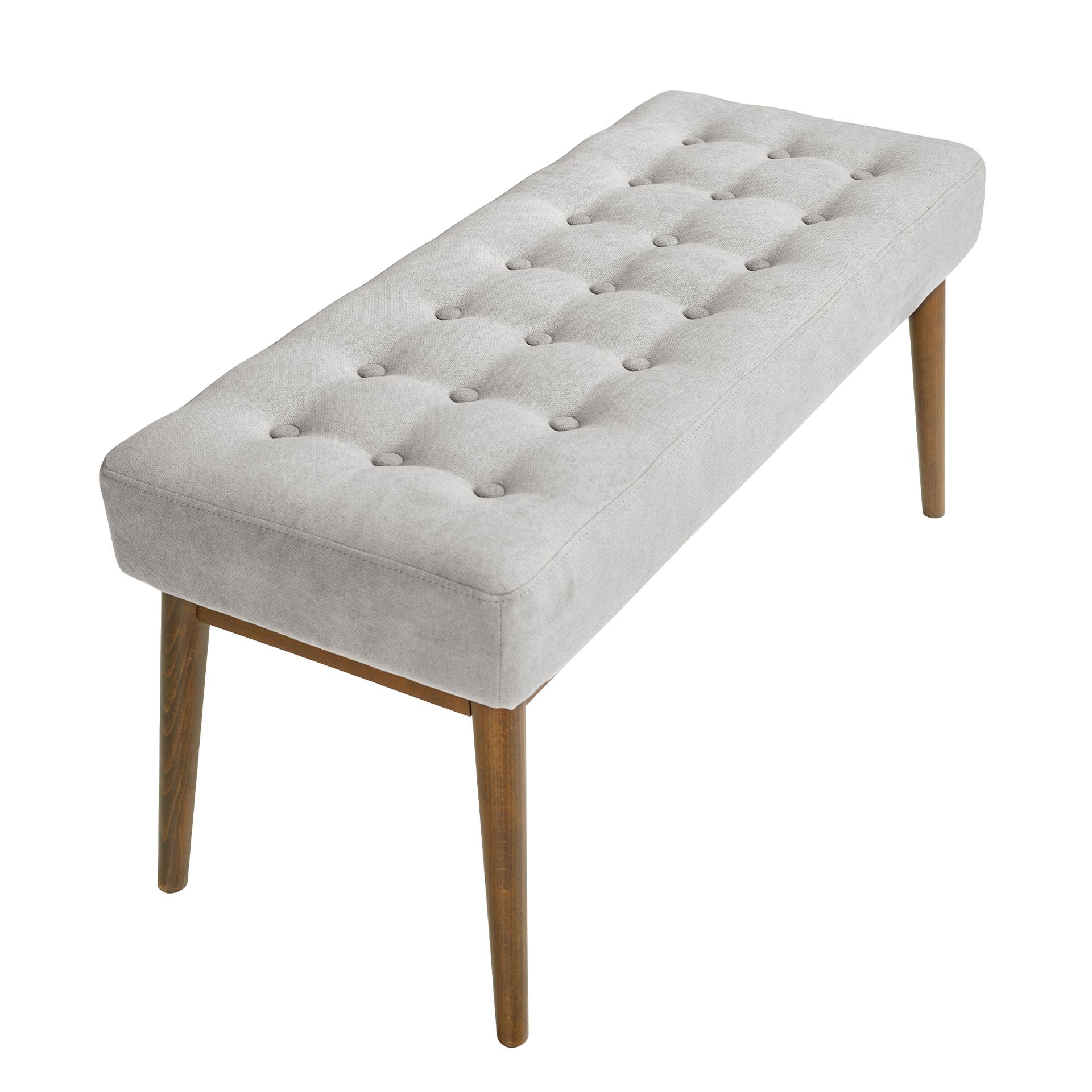 Banqueta tela gris oscuro Banqueta tela gris oscuro