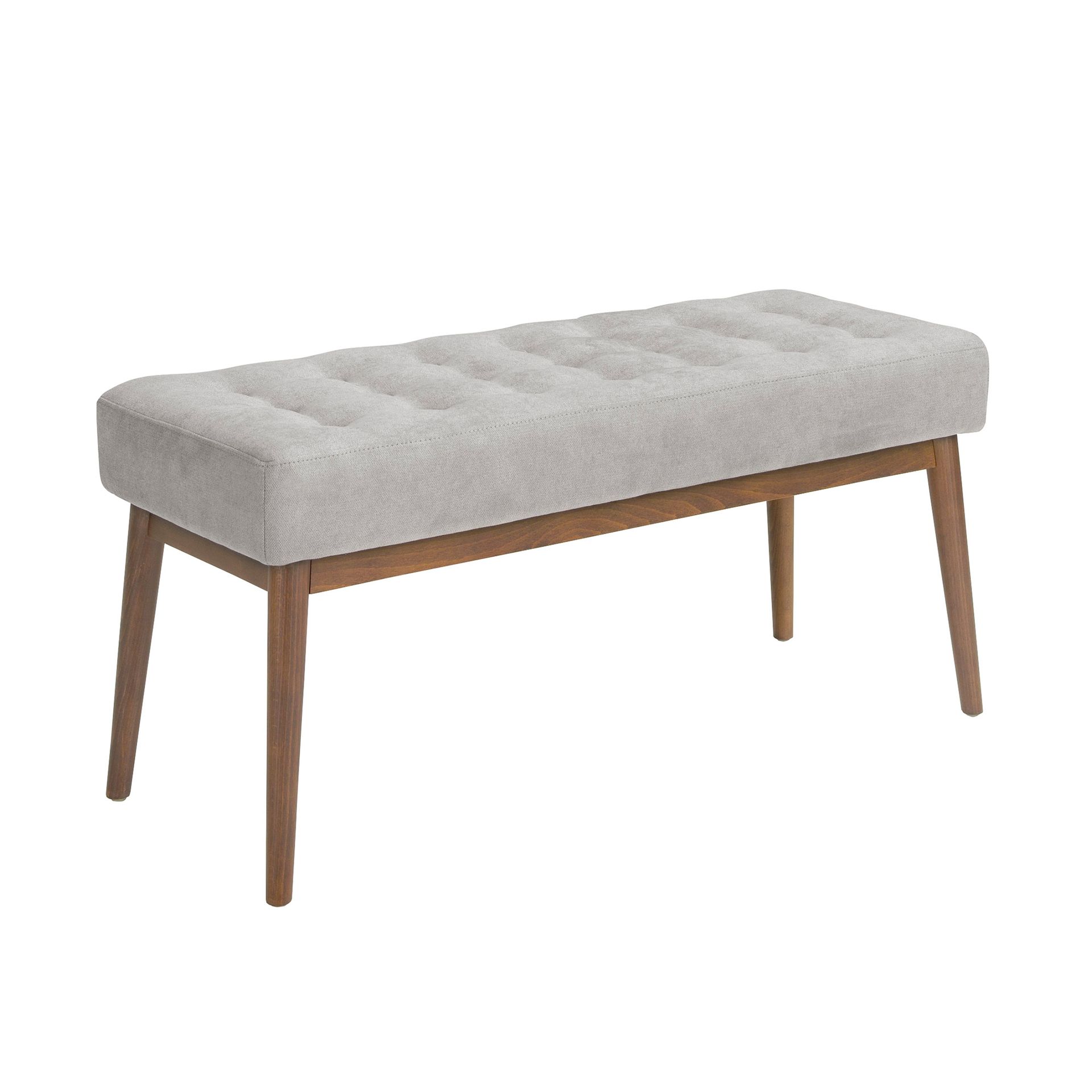 Banqueta tela gris oscuro Banqueta tela gris oscuro