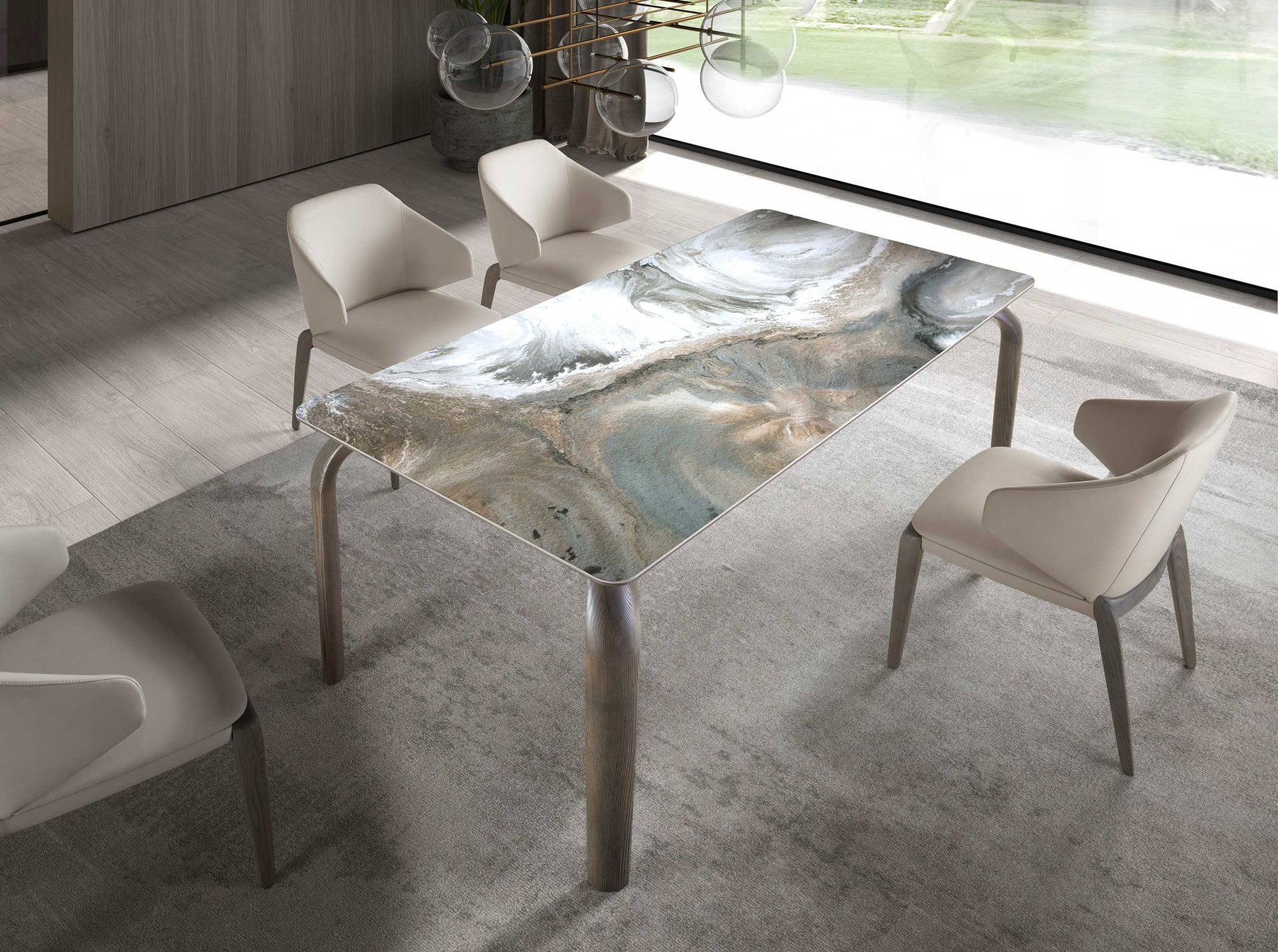 Silla polipiel crema Silla polipiel crema